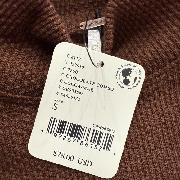 FREE PEOPLE Switch It Up Thermal Top - Picture 7 of 7